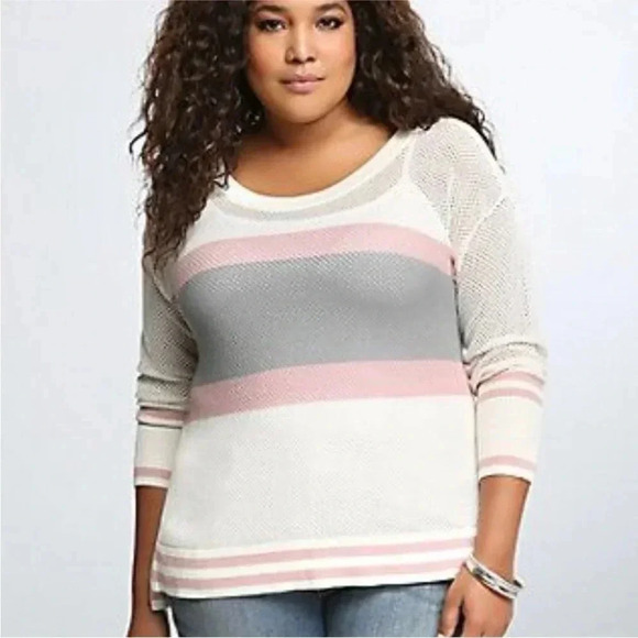 torrid Sweaters - NWT torrid• Knit stripped sweater